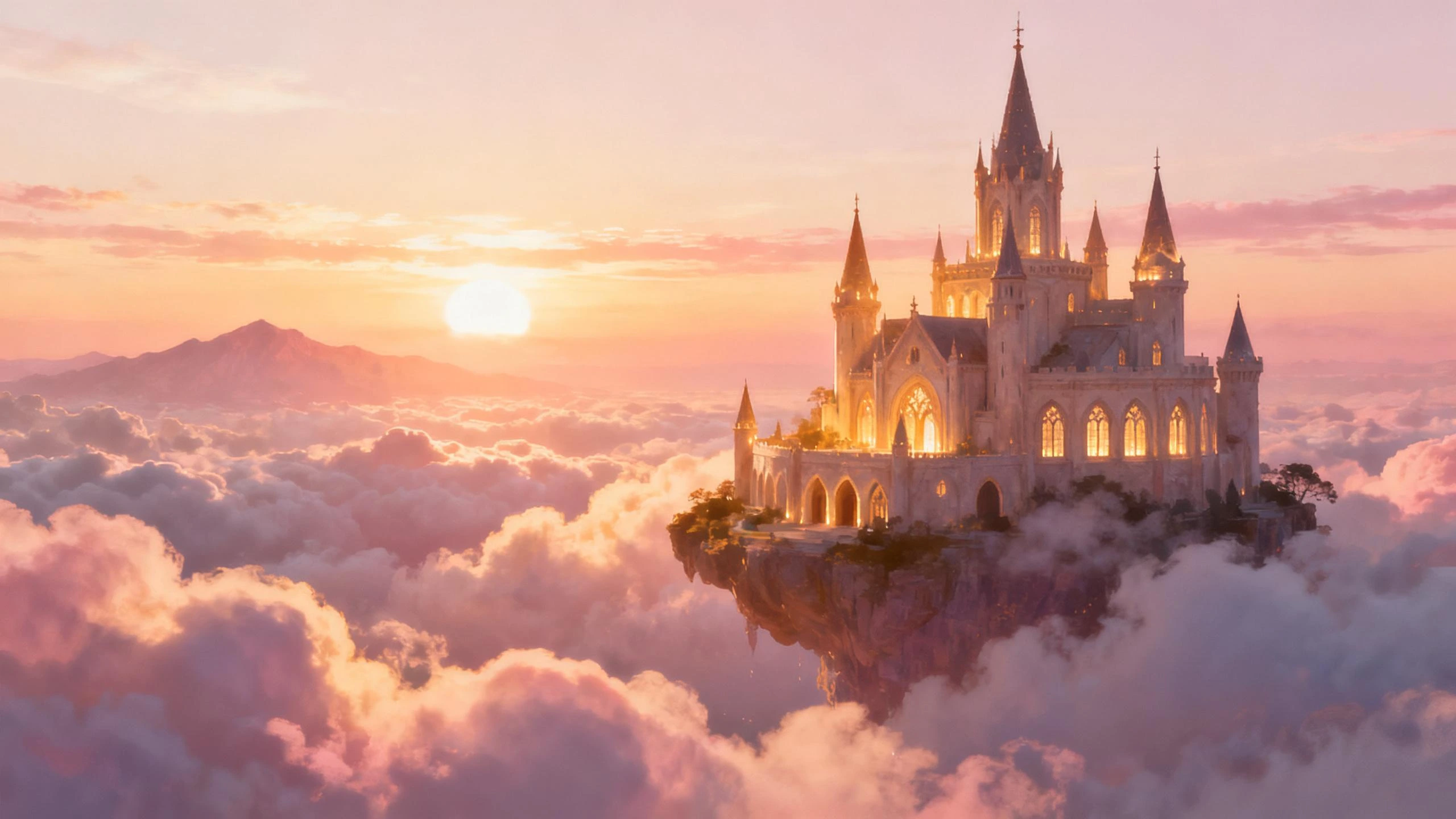 Fantasy Landscape - AI generated landscape by Runway Gen-5